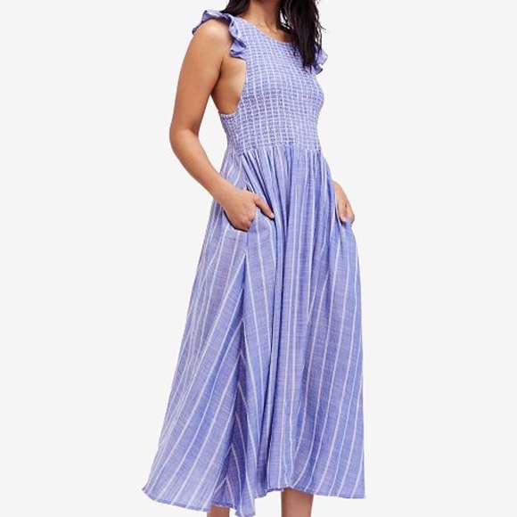Free People Dresses & Skirts - Free People Midi Dress, New